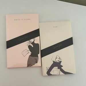NWT Set of 2 Rifle Paper Co. x Garance Doré To Do Notepads Padfolio Notebook